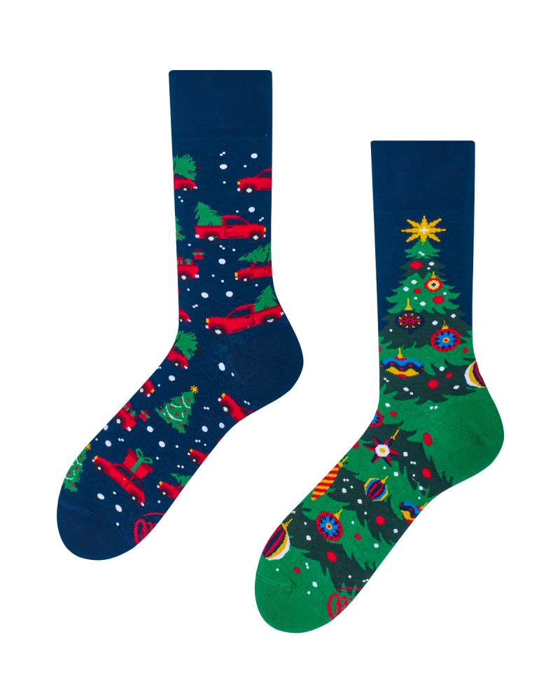 X-mas Tree Socks - Herren Multicolor 35-38 von Many Mornings