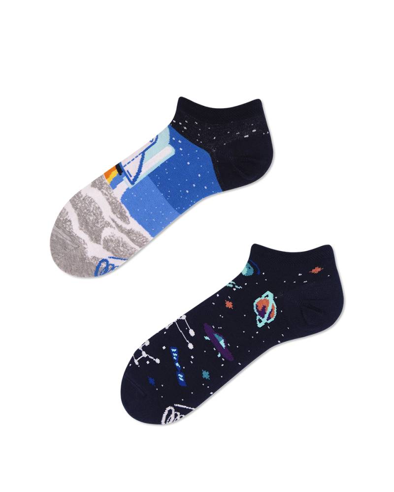 Space Trip Sneakersocks - Herren Multicolor 35-38 von Many Mornings