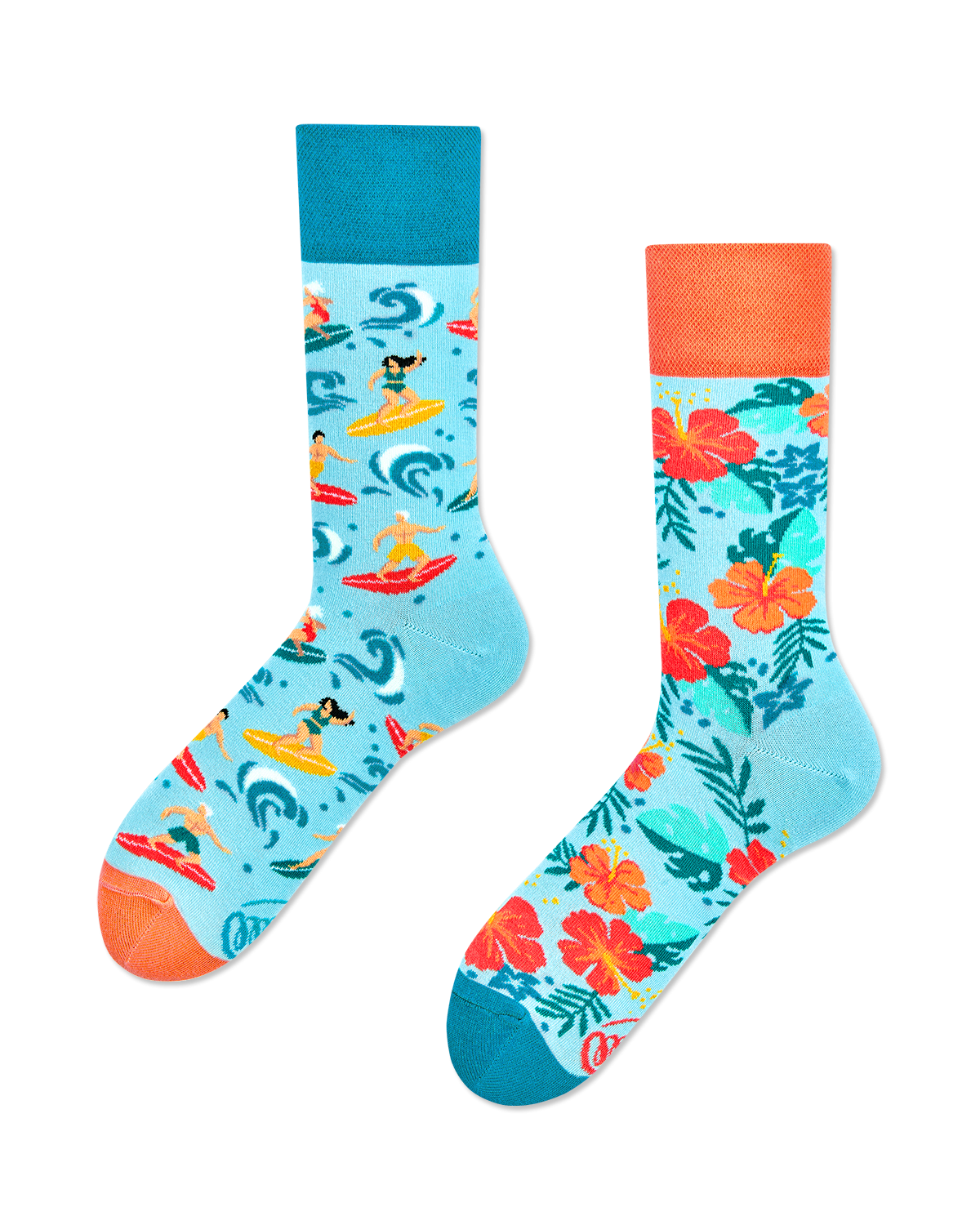 Aloha Vibes Socks - Herren Multicolor 35-38 von Many Mornings