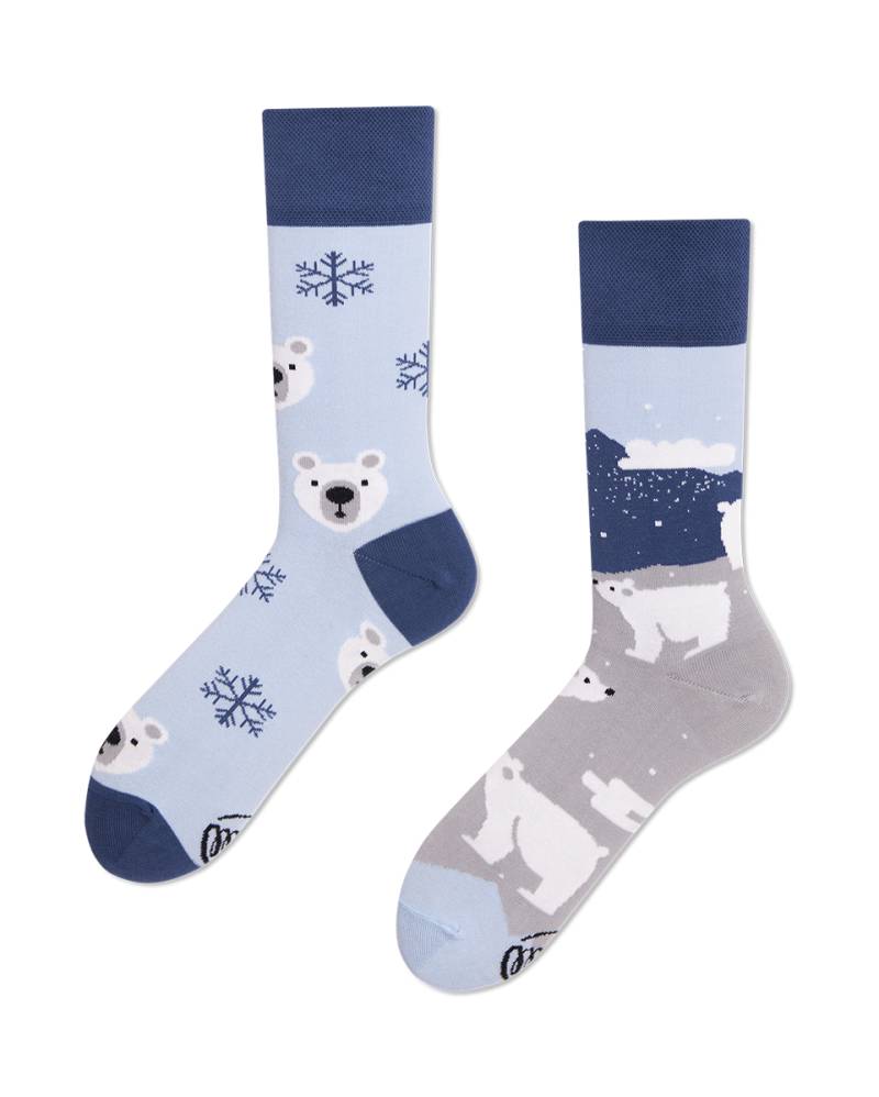 Polar Bear Socks - Herren Multicolor 39-42 von Many Mornings