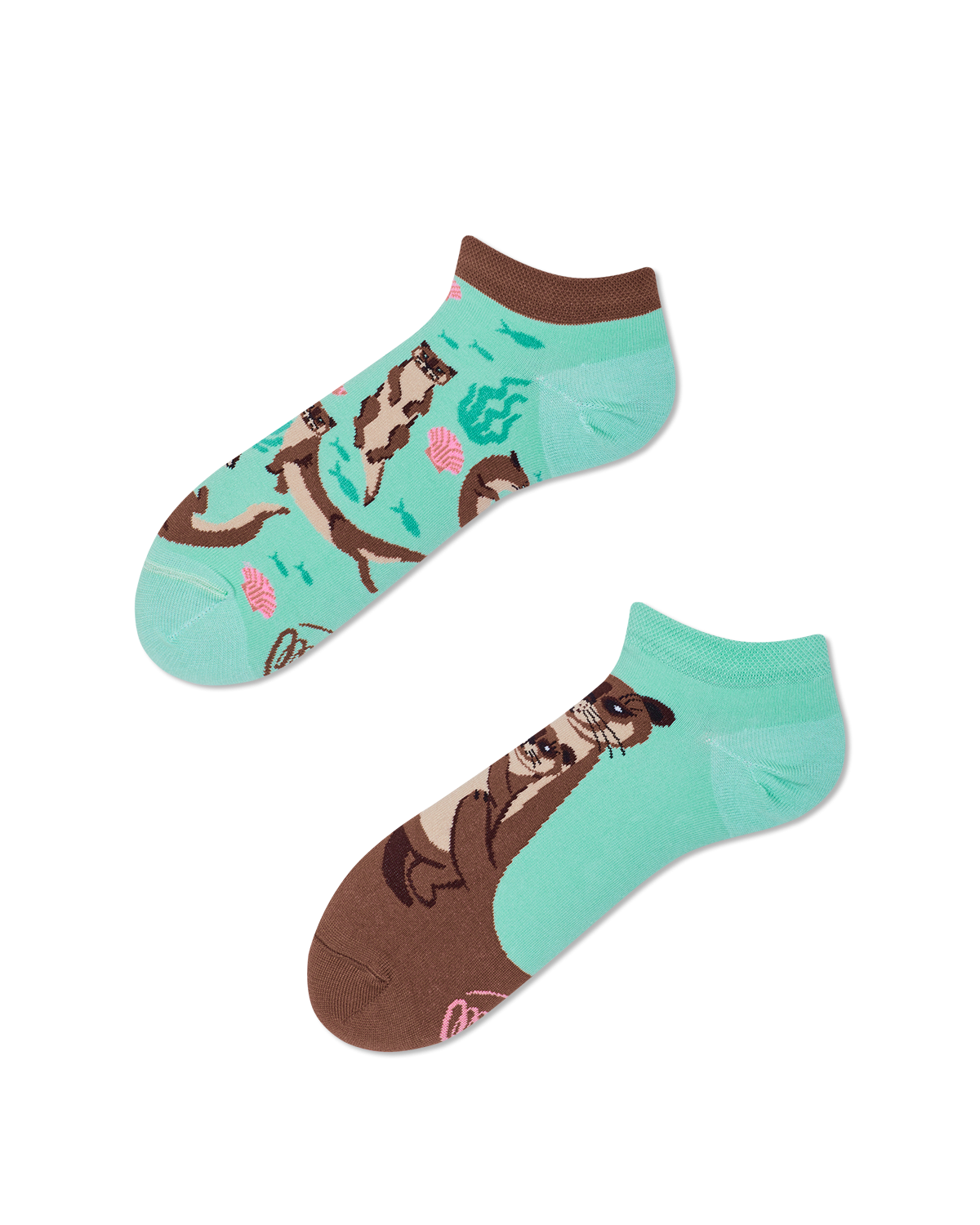 Otter Stories Sneakersocks - Herren Multicolor 43-46 von Many Mornings