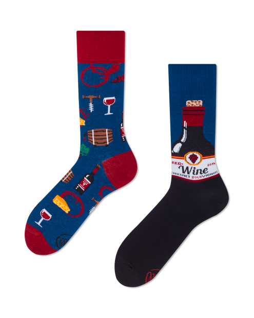 Cabernet Sockvignon - Herren Multicolor 35-38 von Many Mornings