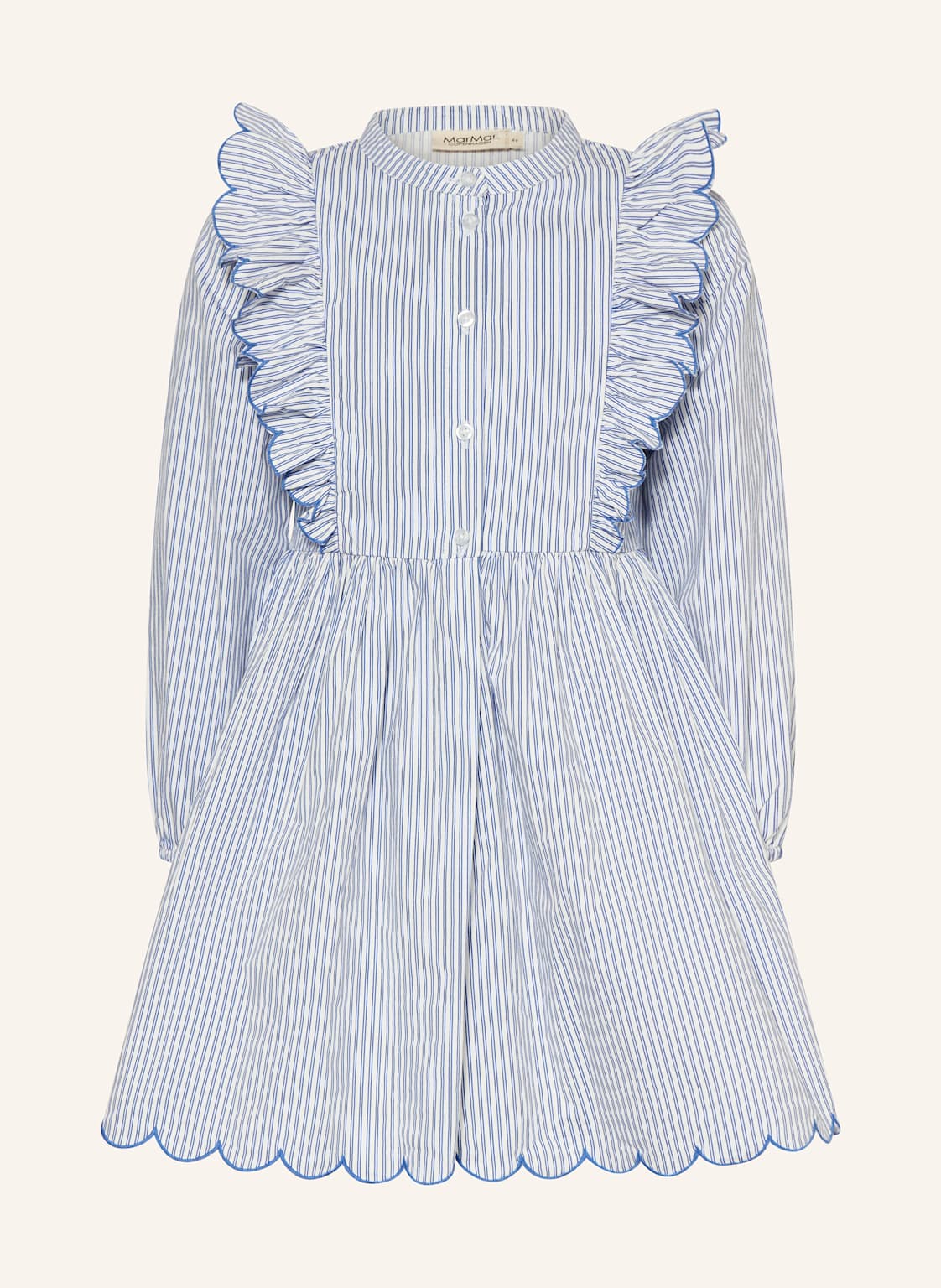 Marmar Kleid Deidra Mit Rüschen blau Marmar Kleid Deidra Mit Rüschen blau von MarMar