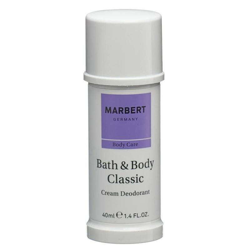 Marbert Bath & Body Classic Cream Deodorant 40ml Damen von Marbert