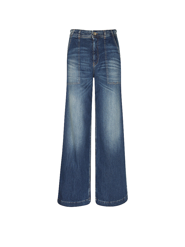 MARC CAIN Jeans Wide Leg WIGAN  blau | 34 von Marc Cain