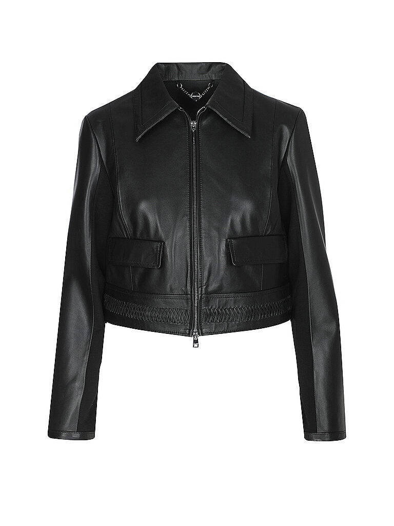 MARC CAIN Lederjacke schwarz | 42 MARC CAIN Lederjacke schwarz | 42 von Marc Cain