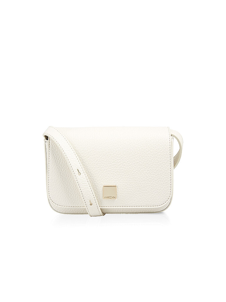 MARC CAIN Ledertasche - Umhängetasche creme von Marc Cain