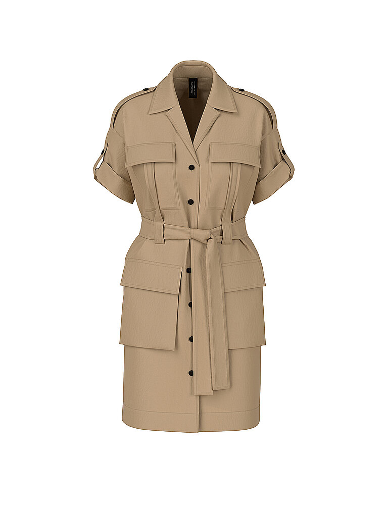 MARC CAIN Minikleid hellbraun | 42 MARC CAIN Minikleid hellbraun | 42 von Marc Cain