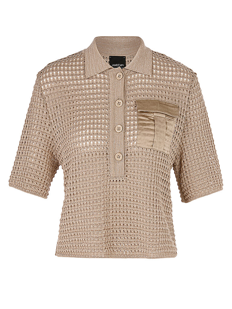 MARC CAIN Poloshirt hellbraun | 38 von Marc Cain