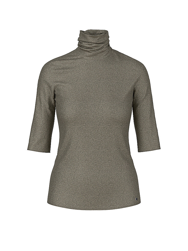 MARC CAIN Rollkragenpullover olive | 34 von Marc Cain