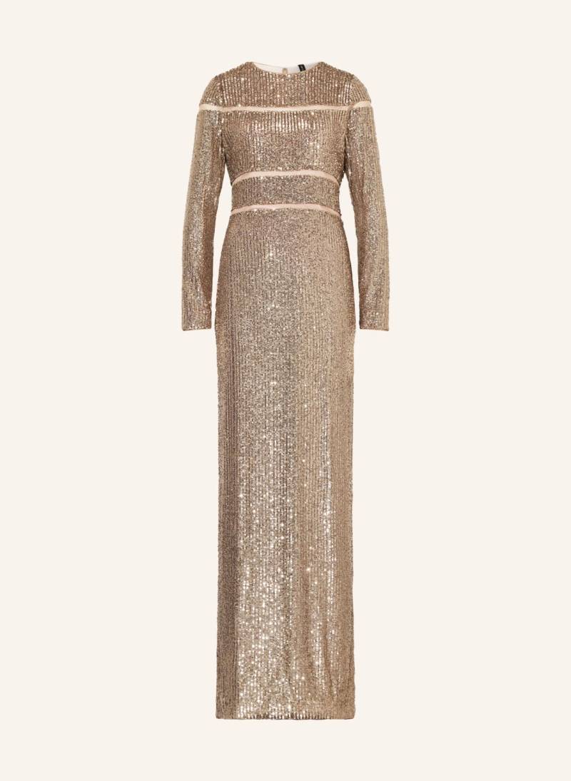 Marc Cain Abendkleid Mit Pailletten gold von Marc Cain