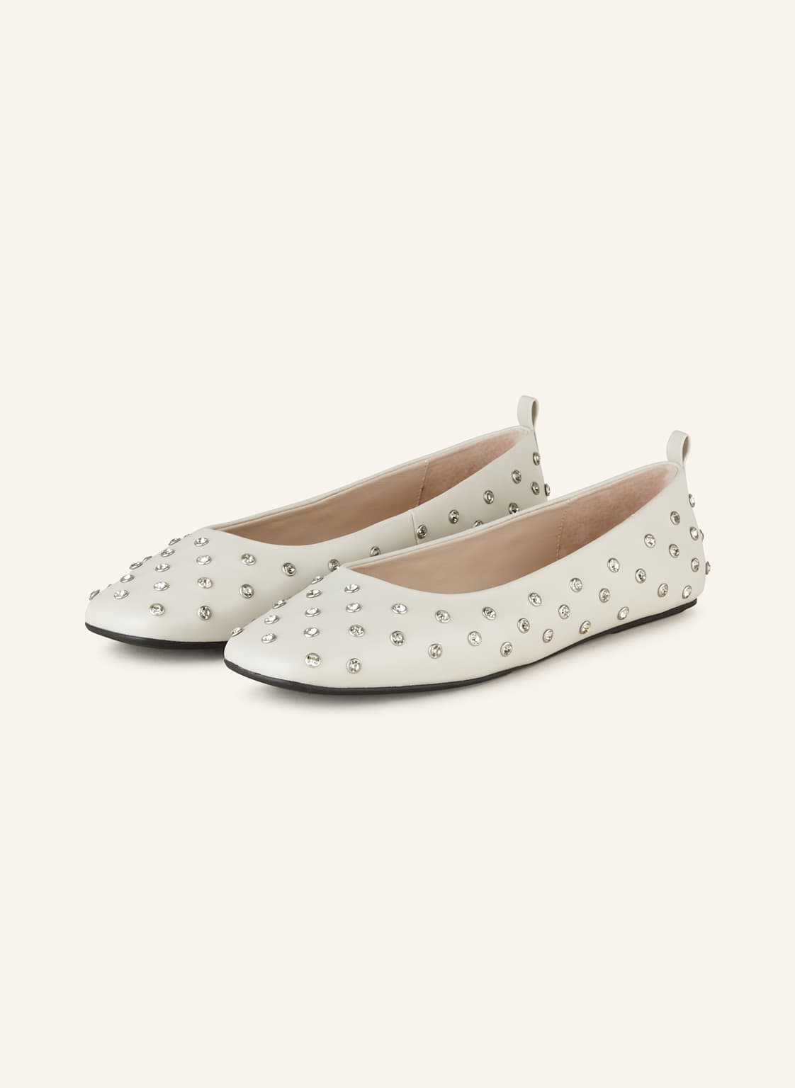 Marc Cain Ballerinas Mit Schmucksteinen beige Marc Cain Ballerinas Mit Schmucksteinen beige von Marc Cain
