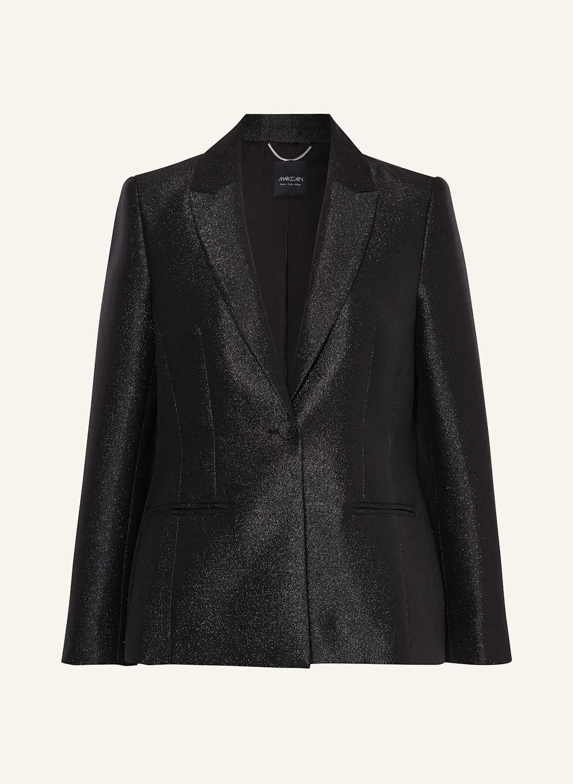 Marc Cain Blazer Mit Glitzergarn schwarz von Marc Cain