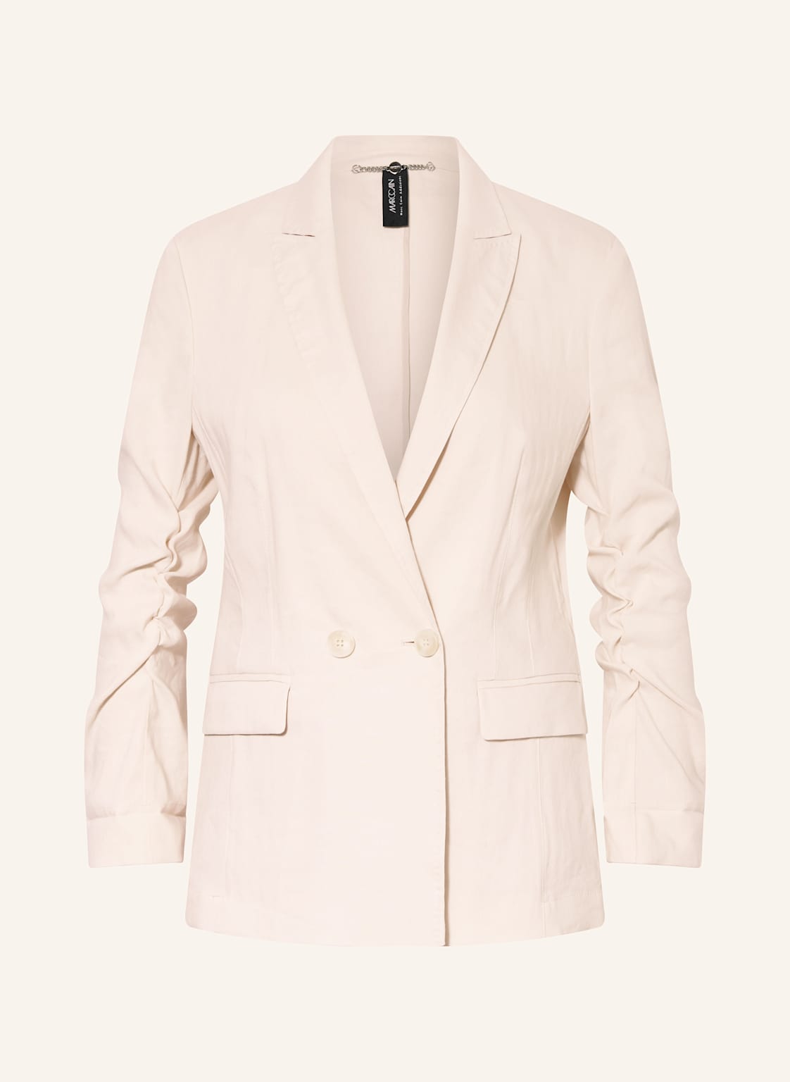 Marc Cain Blazer Mit Leinen beige Marc Cain Blazer Mit Leinen beige von Marc Cain