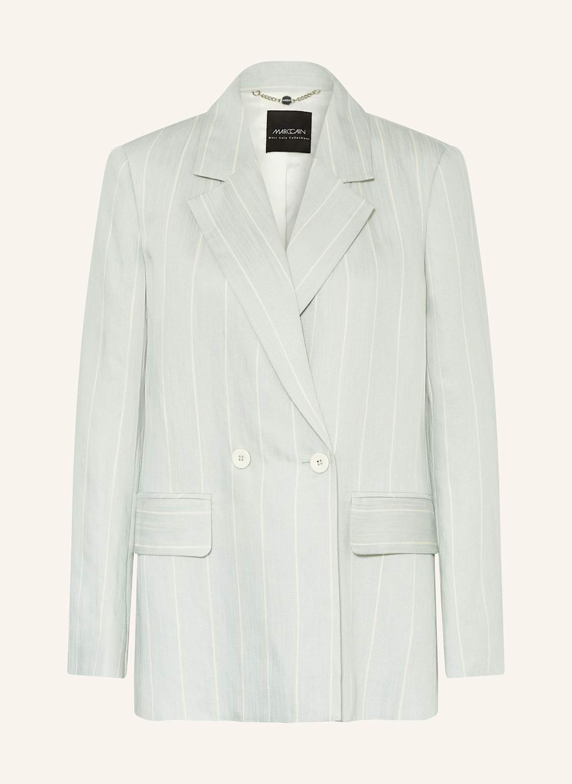 Marc Cain Blazer Mit Leinen gruen Marc Cain Blazer Mit Leinen gruen von Marc Cain