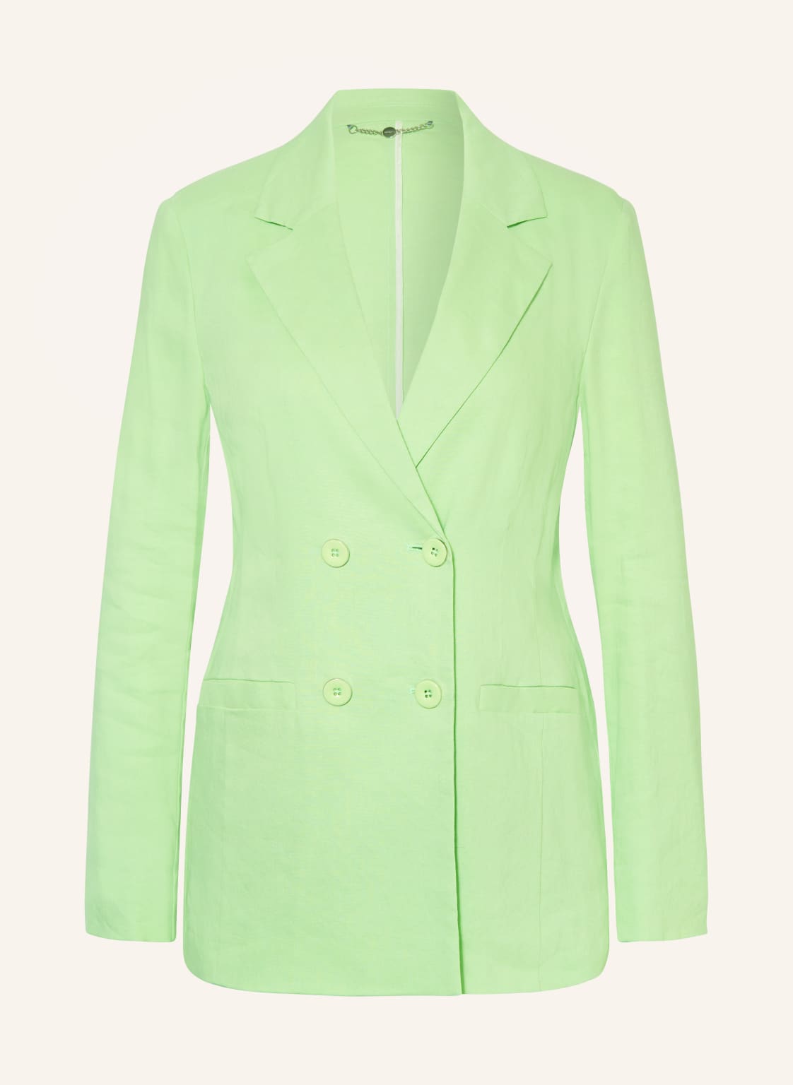 Marc Cain Blazer Mit Leinen gruen Marc Cain Blazer Mit Leinen gruen von Marc Cain