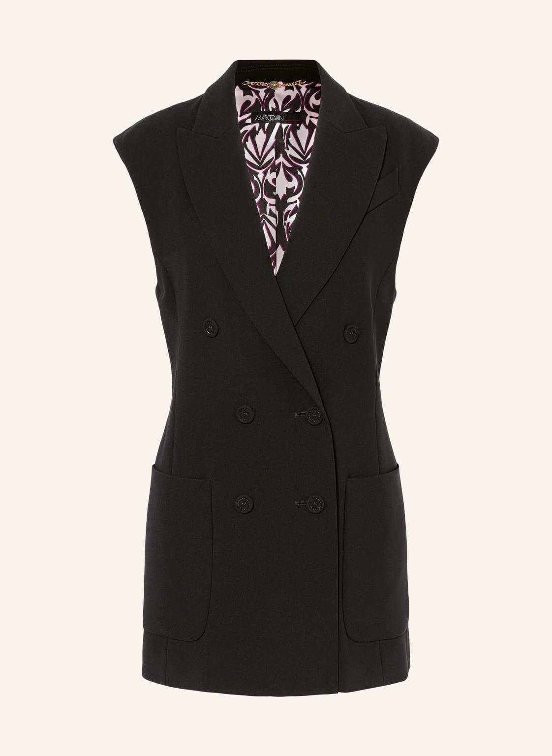 Marc Cain Blazerweste schwarz Marc Cain Blazerweste schwarz von Marc Cain