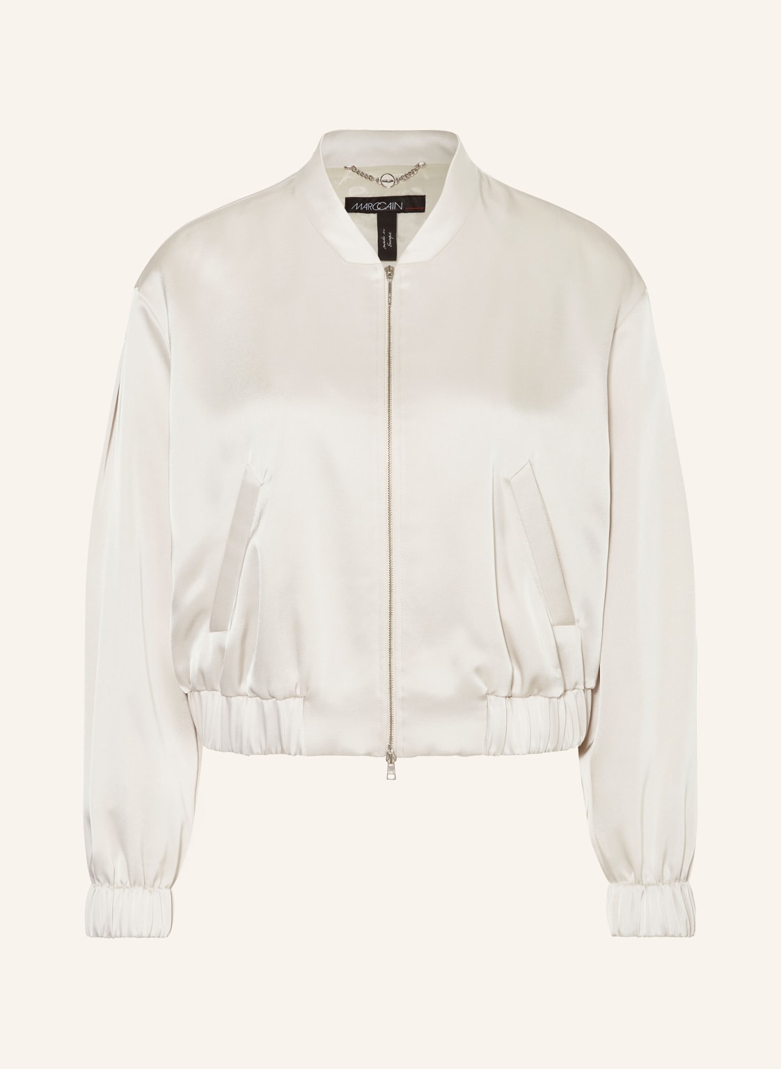 Marc Cain Blouson Aus Satin weiss von Marc Cain