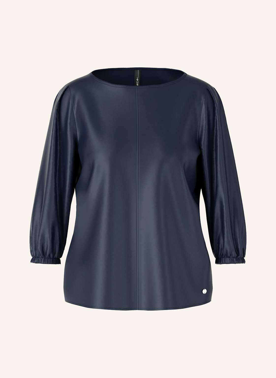 Marc Cain Blusenshirt Aus Seide blau Marc Cain Blusenshirt Aus Seide blau von Marc Cain