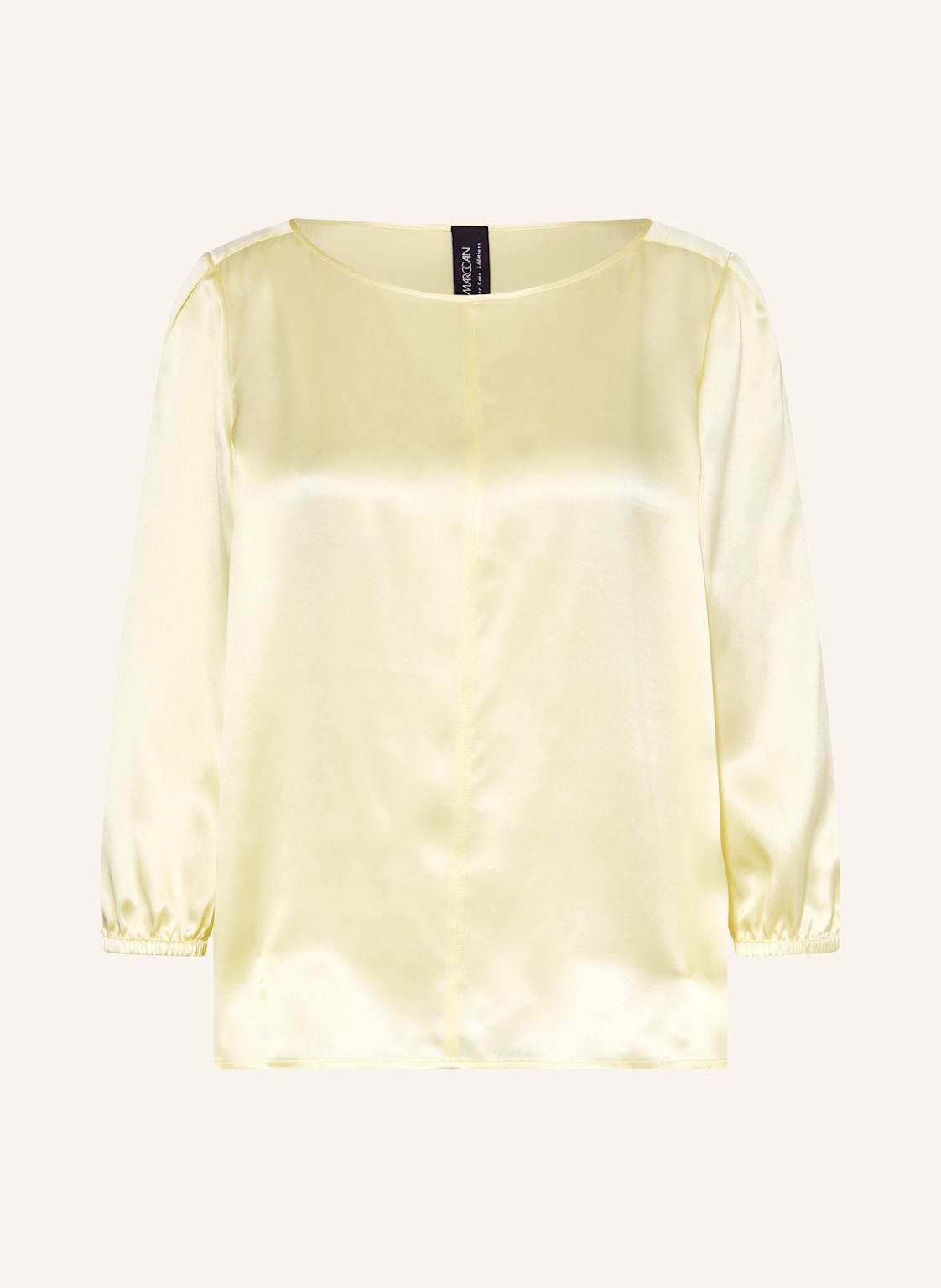 Marc Cain Blusenshirt Aus Seide gelb Marc Cain Blusenshirt Aus Seide gelb von Marc Cain