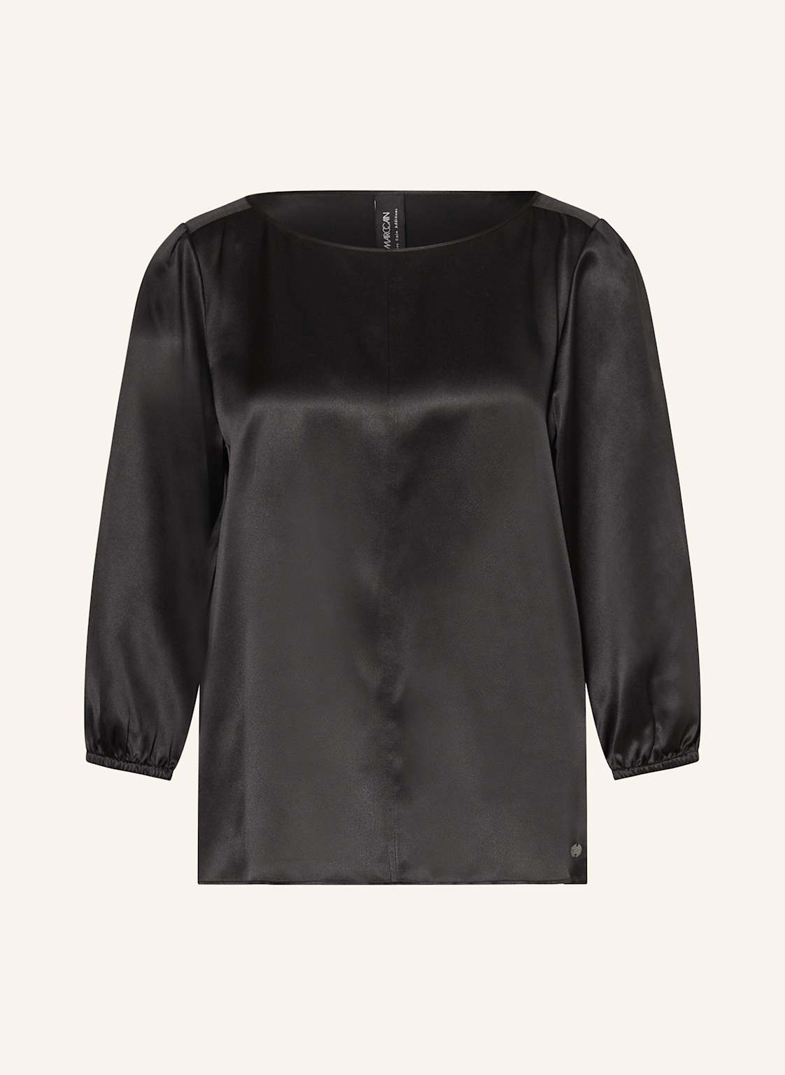 Marc Cain Blusenshirt Aus Seide schwarz Marc Cain Blusenshirt Aus Seide schwarz von Marc Cain