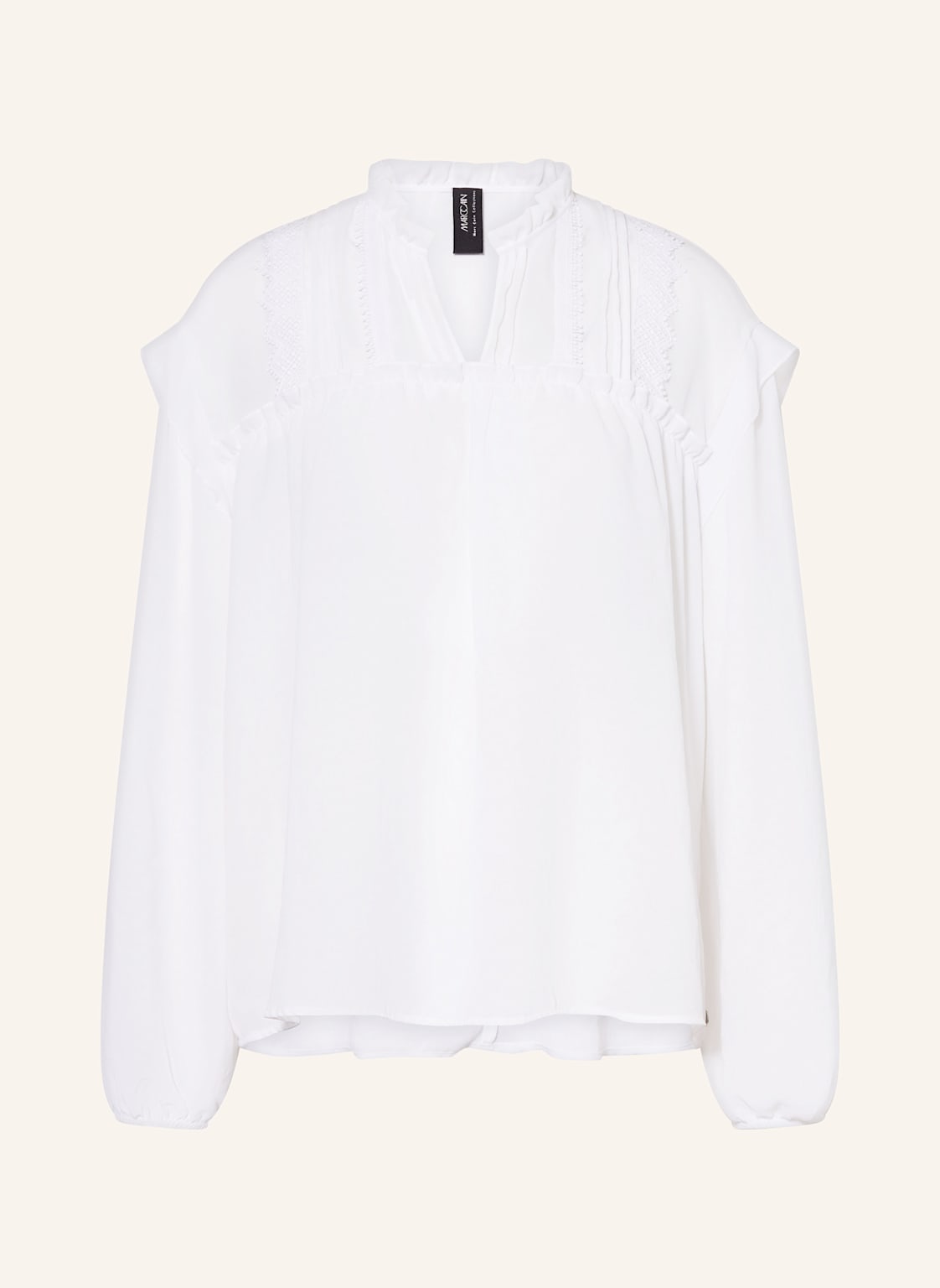 Marc Cain Blusenshirt weiss Marc Cain Blusenshirt weiss von Marc Cain