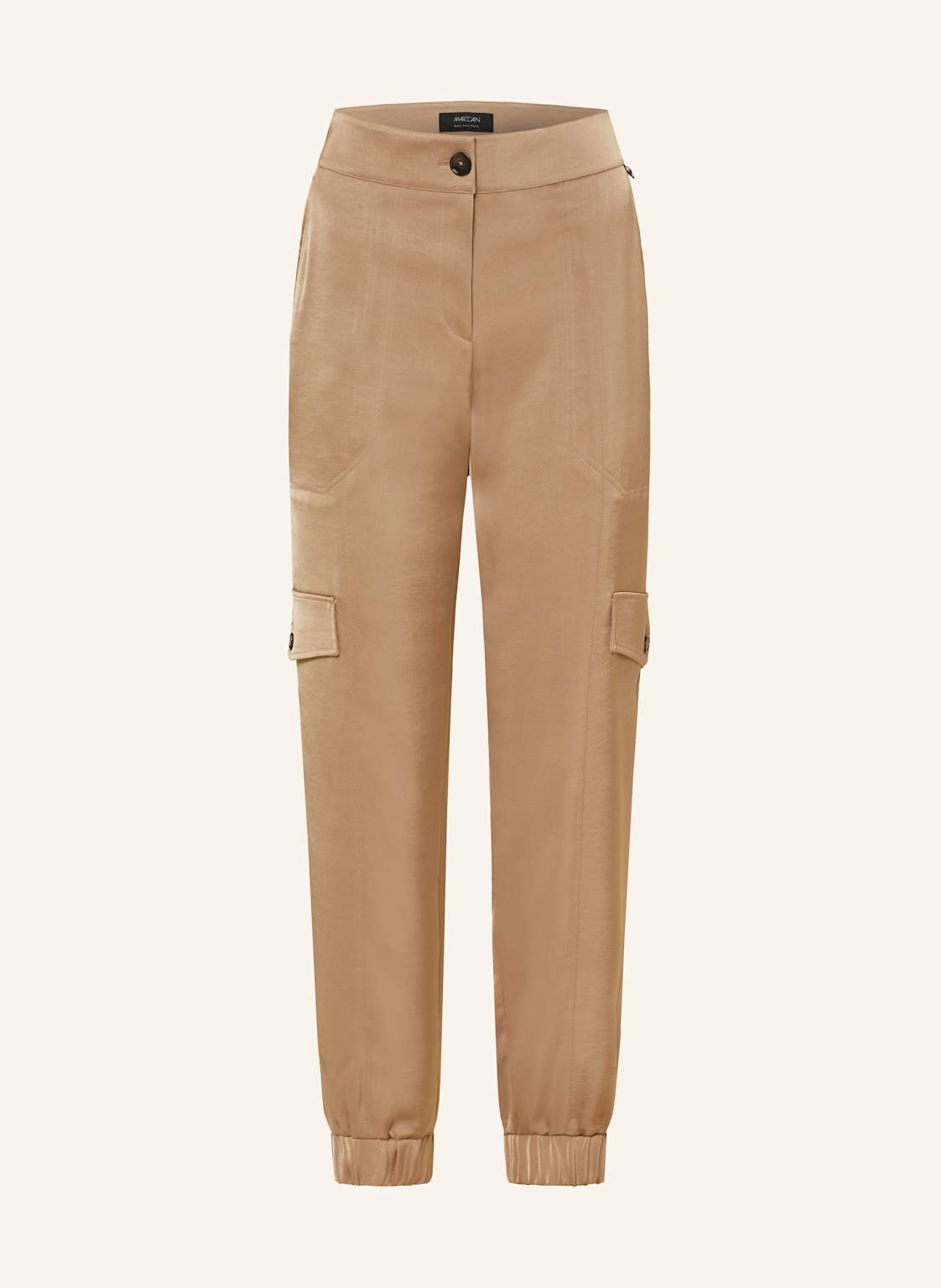 Marc Cain Cargohose Ridder Aus Satin braun Marc Cain Cargohose Ridder Aus Satin braun von Marc Cain