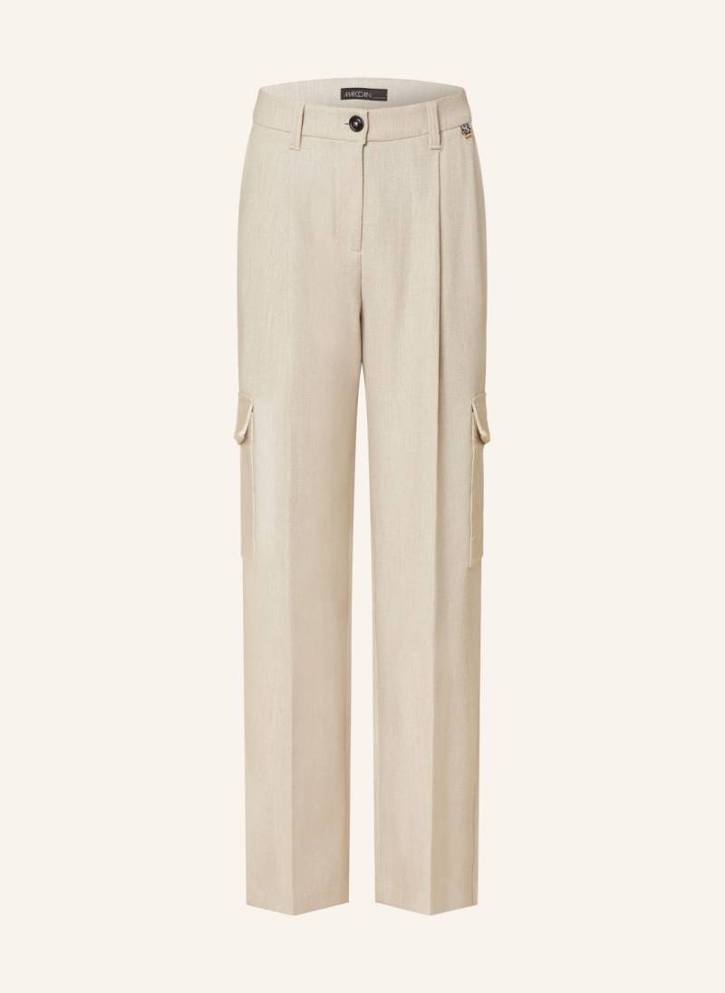 Marc Cain Cargohose Wasco beige von Marc Cain