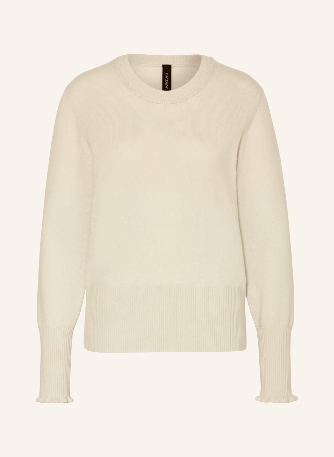 Marc Cain Cashmere-Pullover weiss von Marc Cain