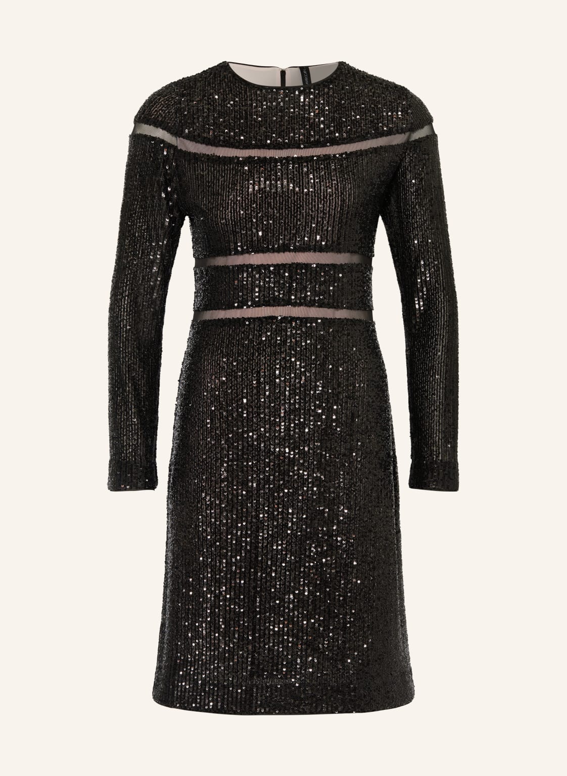 Marc Cain Cocktailkleid Mit Pailletten schwarz von Marc Cain