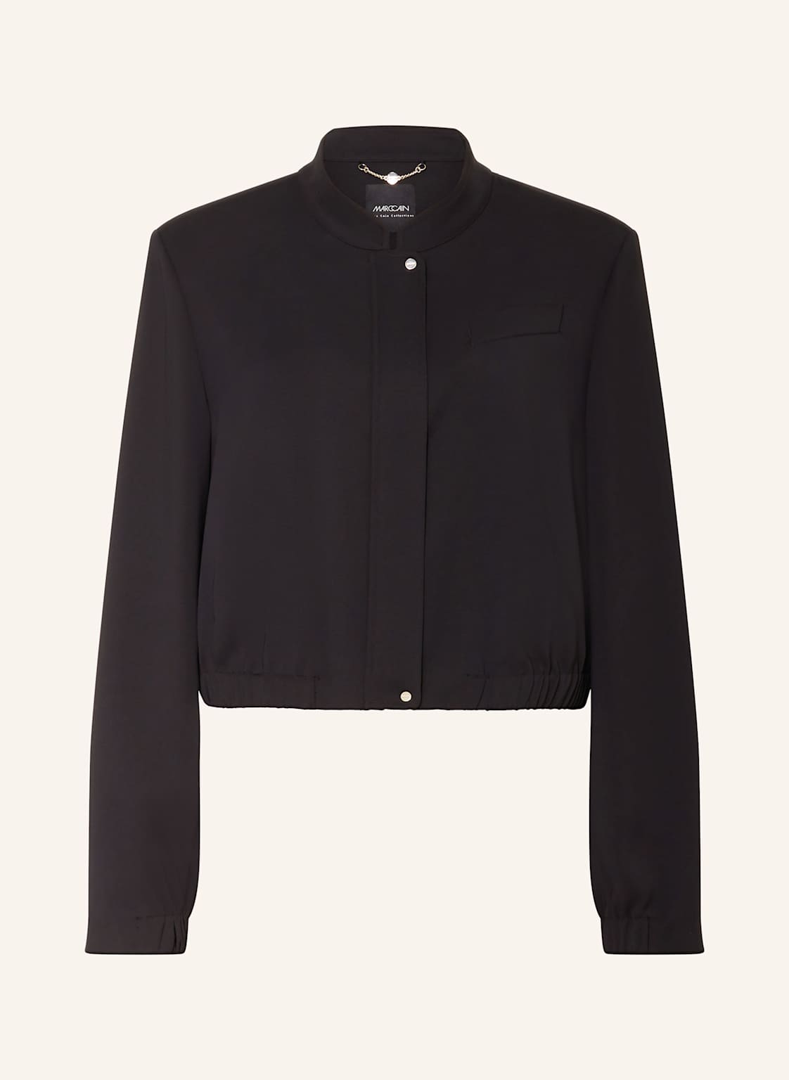 Marc Cain Cropped-Blouson schwarz Marc Cain Cropped-Blouson schwarz von Marc Cain