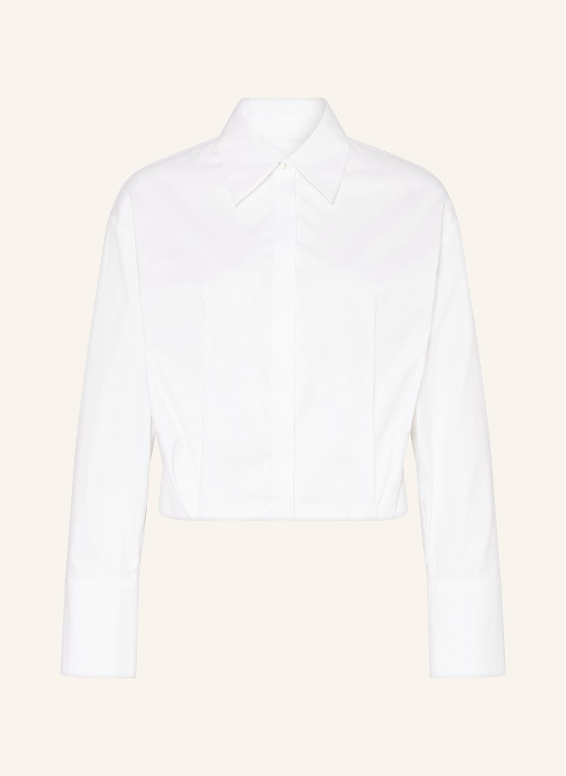 Marc Cain Cropped-Hemdbluse weiss Marc Cain Cropped-Hemdbluse weiss von Marc Cain