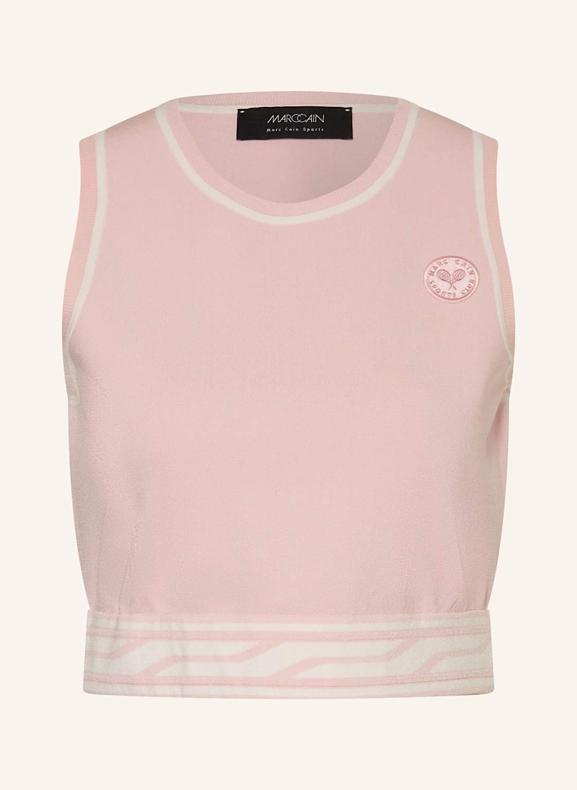 Marc Cain Cropped-Top rosa Marc Cain Cropped-Top rosa von Marc Cain