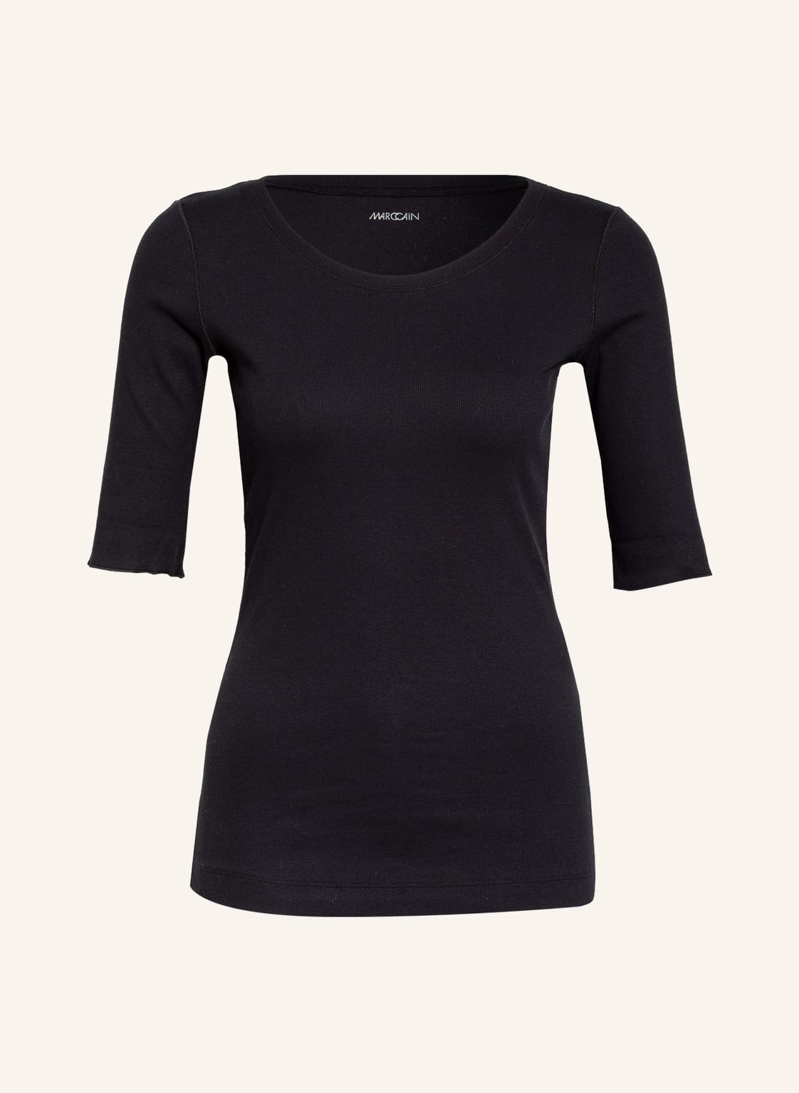 Marc Cain Feinripp-Shirt blau Marc Cain Feinripp-Shirt blau von Marc Cain