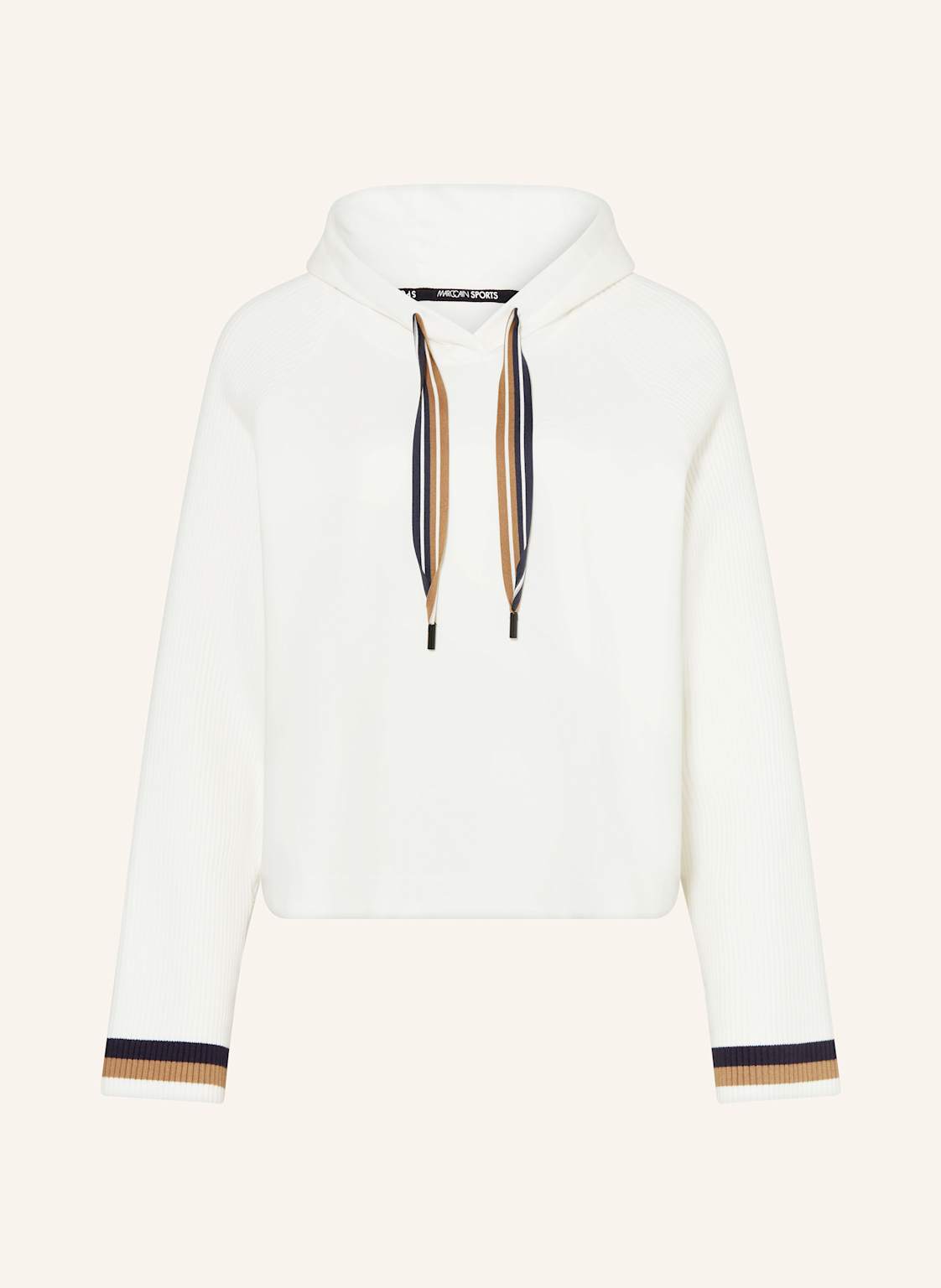 Marc Cain Hoodie weiss von Marc Cain