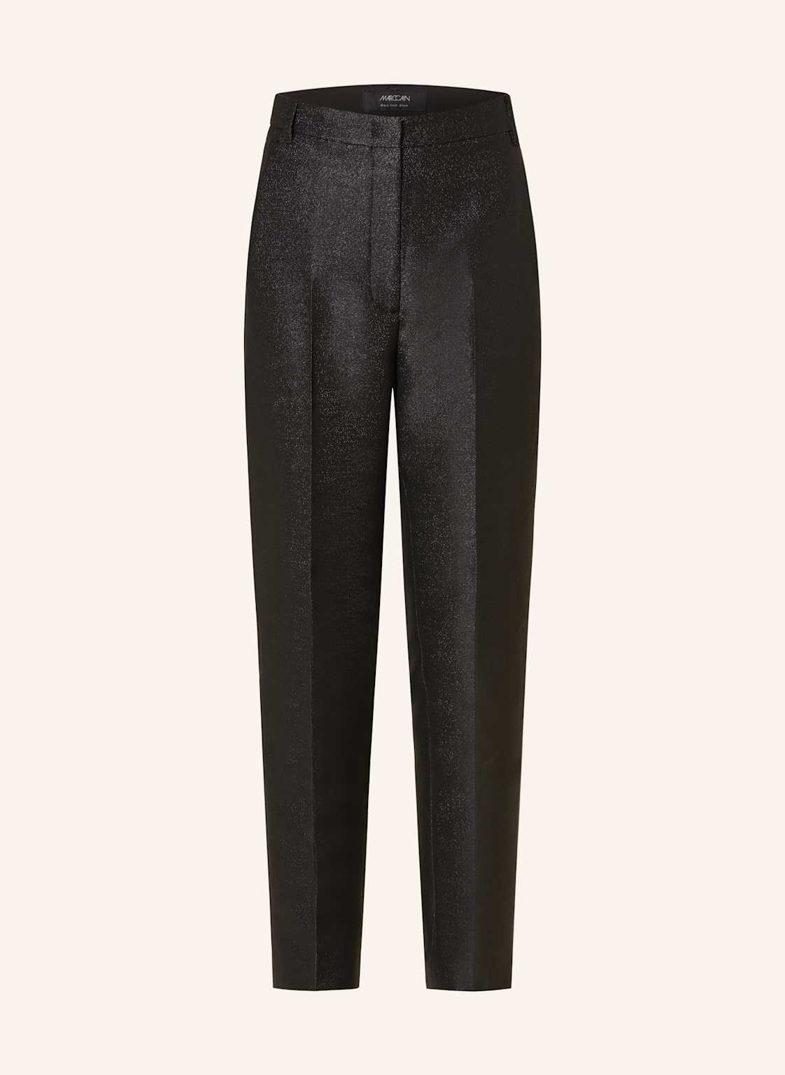 Marc Cain Hose Franca Mit Glitzergarn schwarz Marc Cain Hose Franca Mit Glitzergarn schwarz von Marc Cain