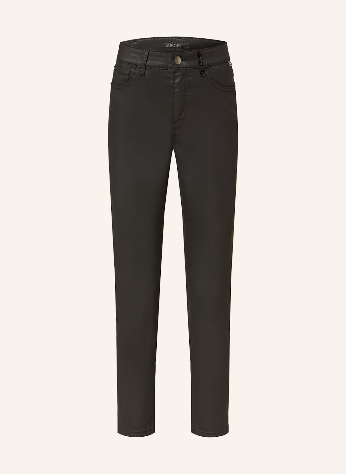 Marc Cain Hose Silea In Lederoptik schwarz von Marc Cain