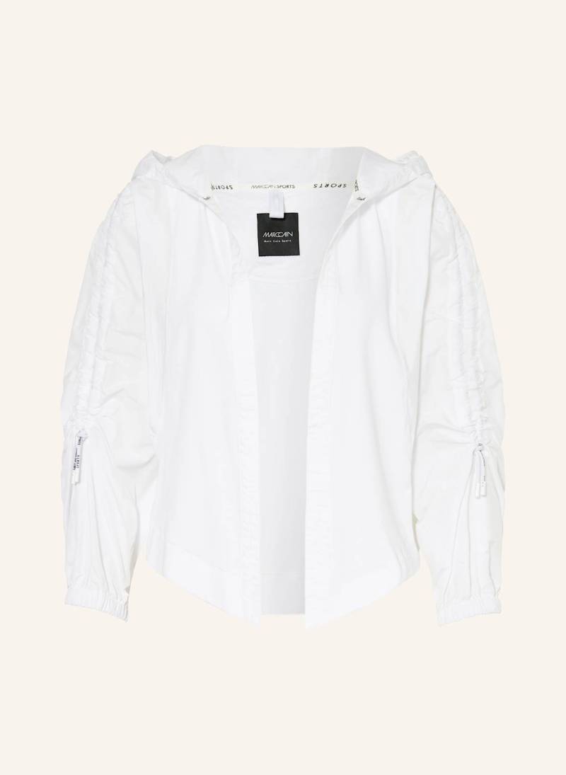 Marc Cain Jacke Im Materialmix weiss von Marc Cain