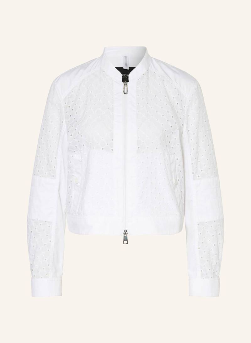 Marc Cain Jacke Mit Lochspitze weiss von Marc Cain