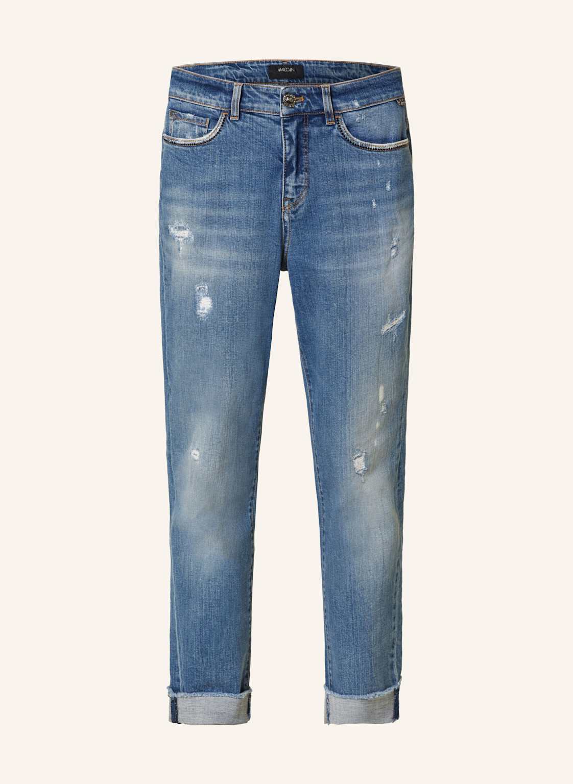 Marc Cain Jeans Riad Mit Schmucksteinen blau von Marc Cain