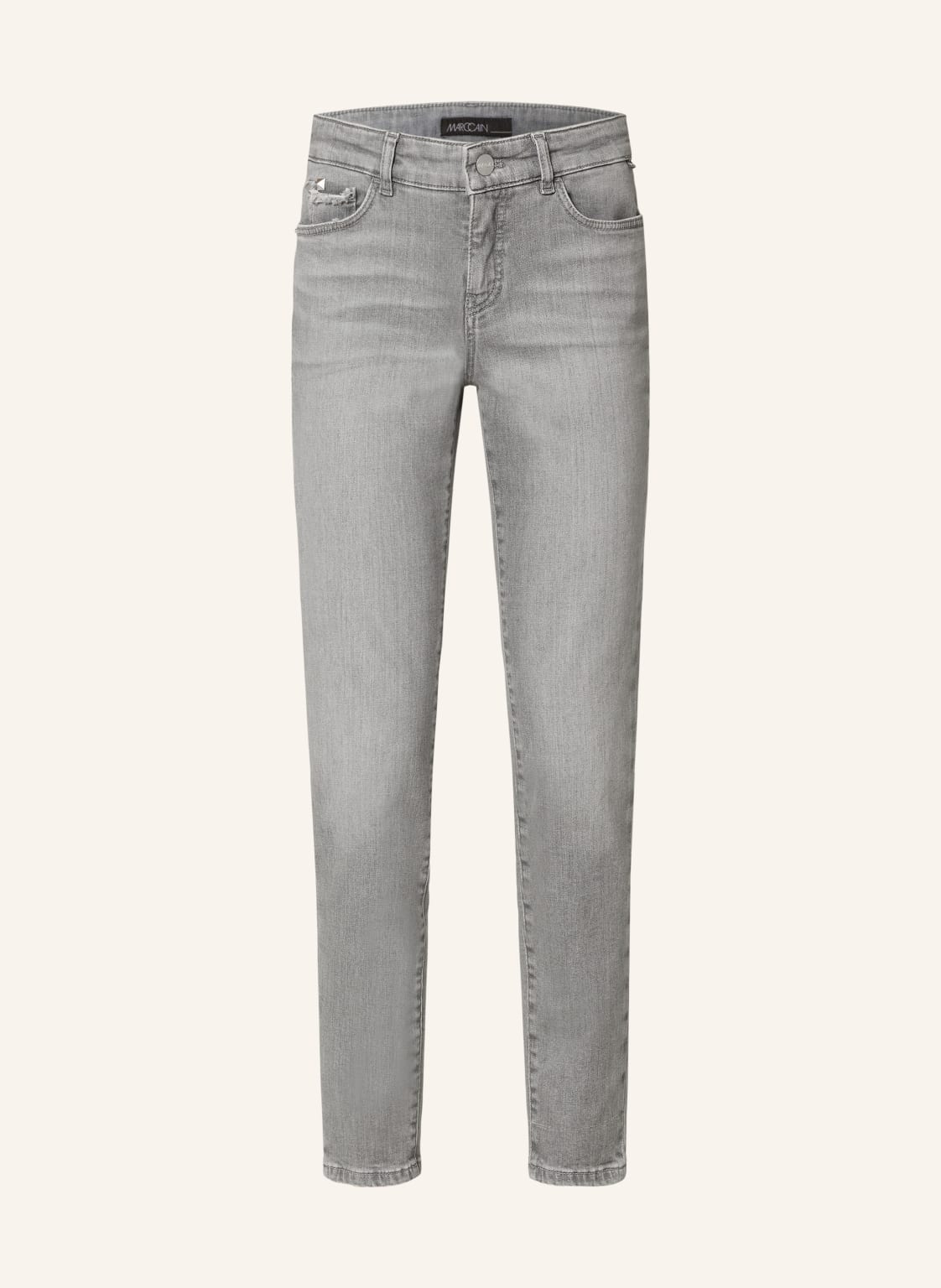 Marc Cain Jeans Silvi Mit Nieten grau von Marc Cain