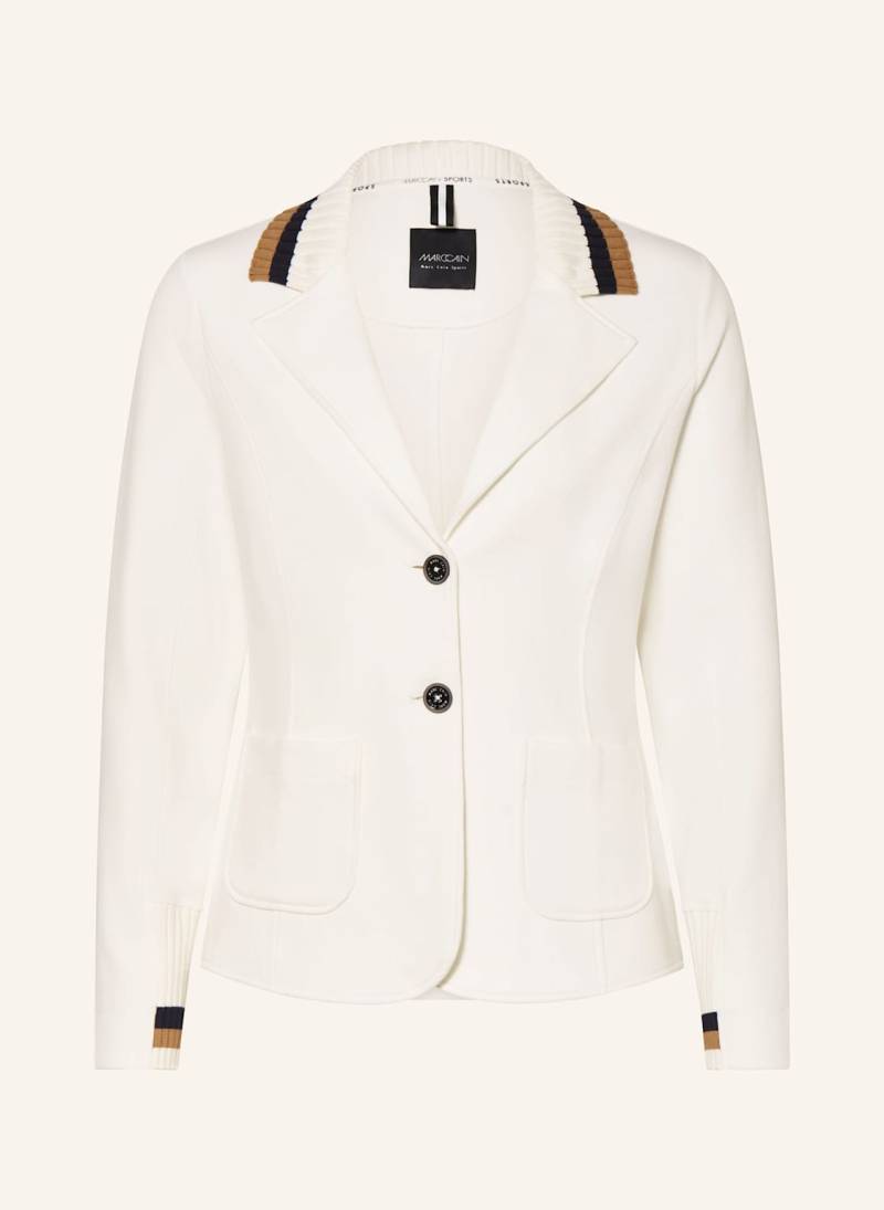 Marc Cain Jerseyblazer Im Materialmix weiss von Marc Cain