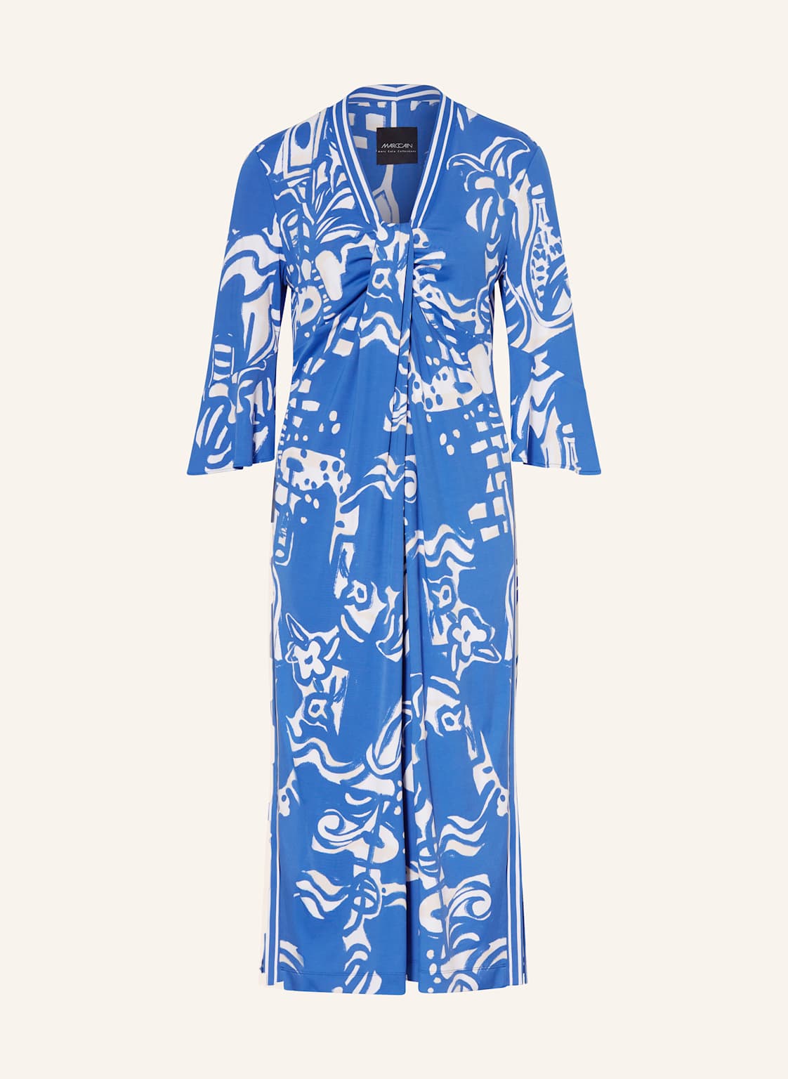 Marc Cain Kleid Mit 3/4-Arm blau Marc Cain Kleid Mit 3/4-Arm blau von Marc Cain