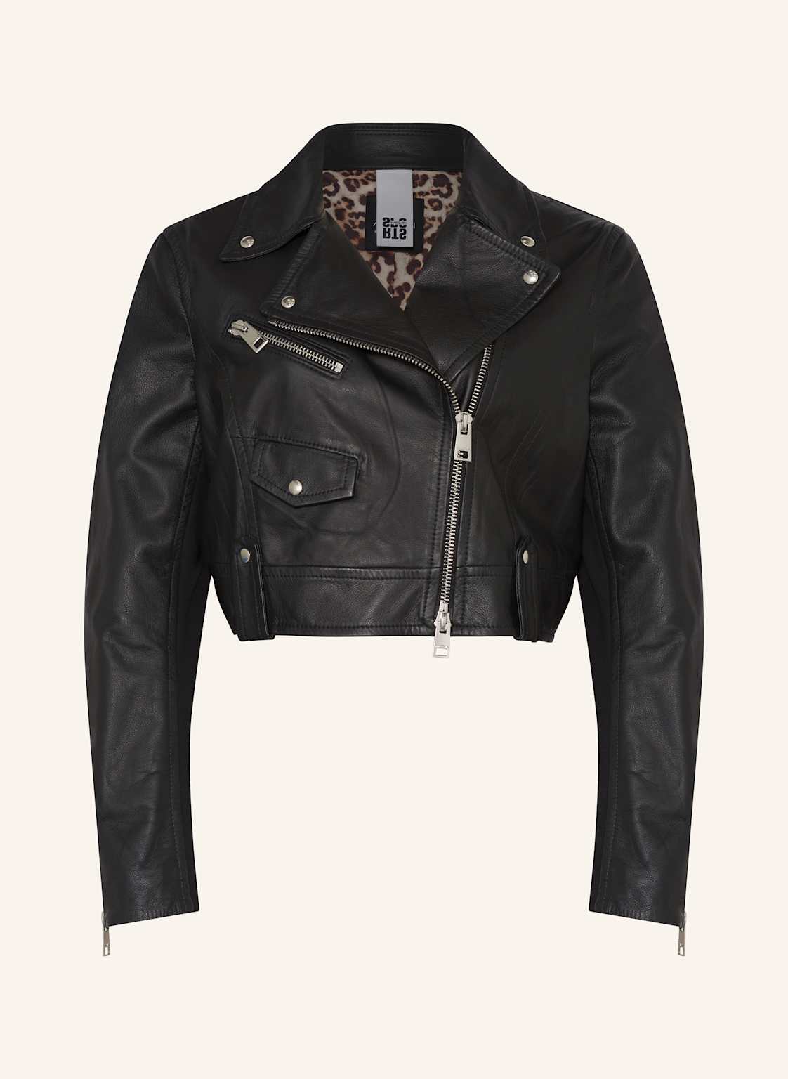Marc Cain Lederjacke schwarz Marc Cain Lederjacke schwarz von Marc Cain