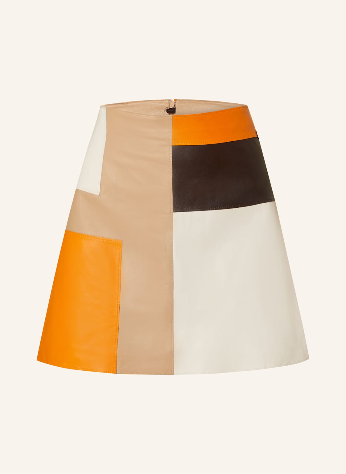 Marc Cain Lederrock beige Marc Cain Lederrock beige von Marc Cain