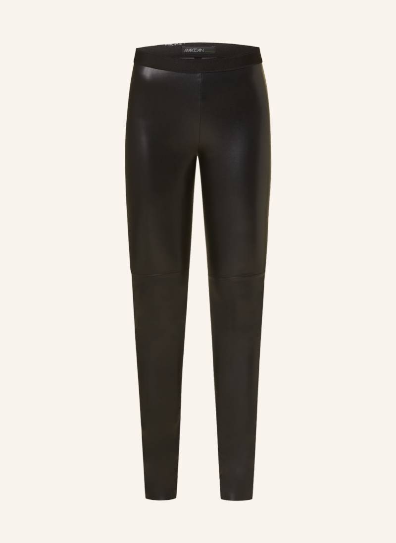 Marc Cain Leggings In Lederoptik schwarz von Marc Cain