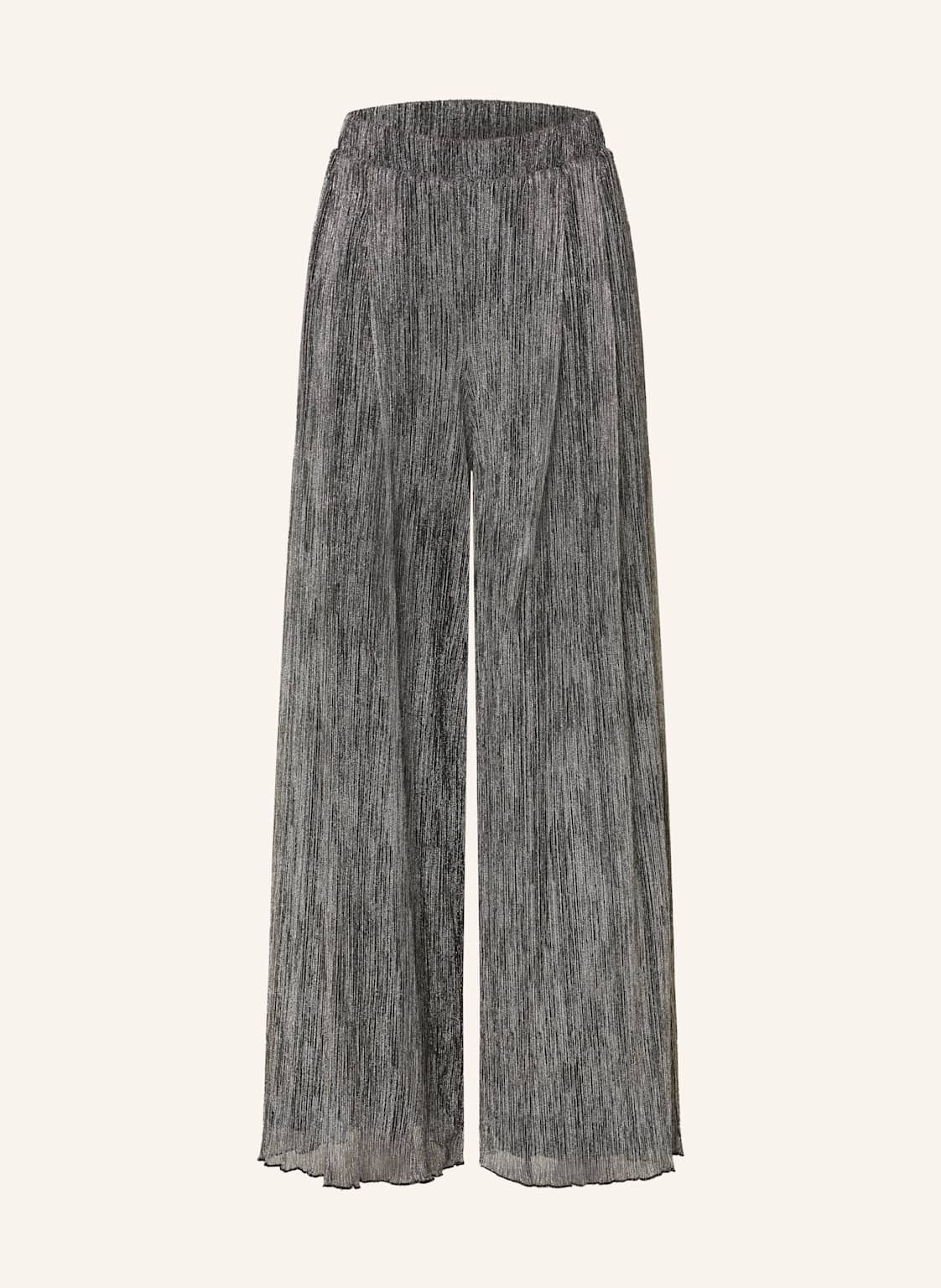 Marc Cain Marlenehose Mit Glitzergarn silber Marc Cain Marlenehose Mit Glitzergarn silber von Marc Cain