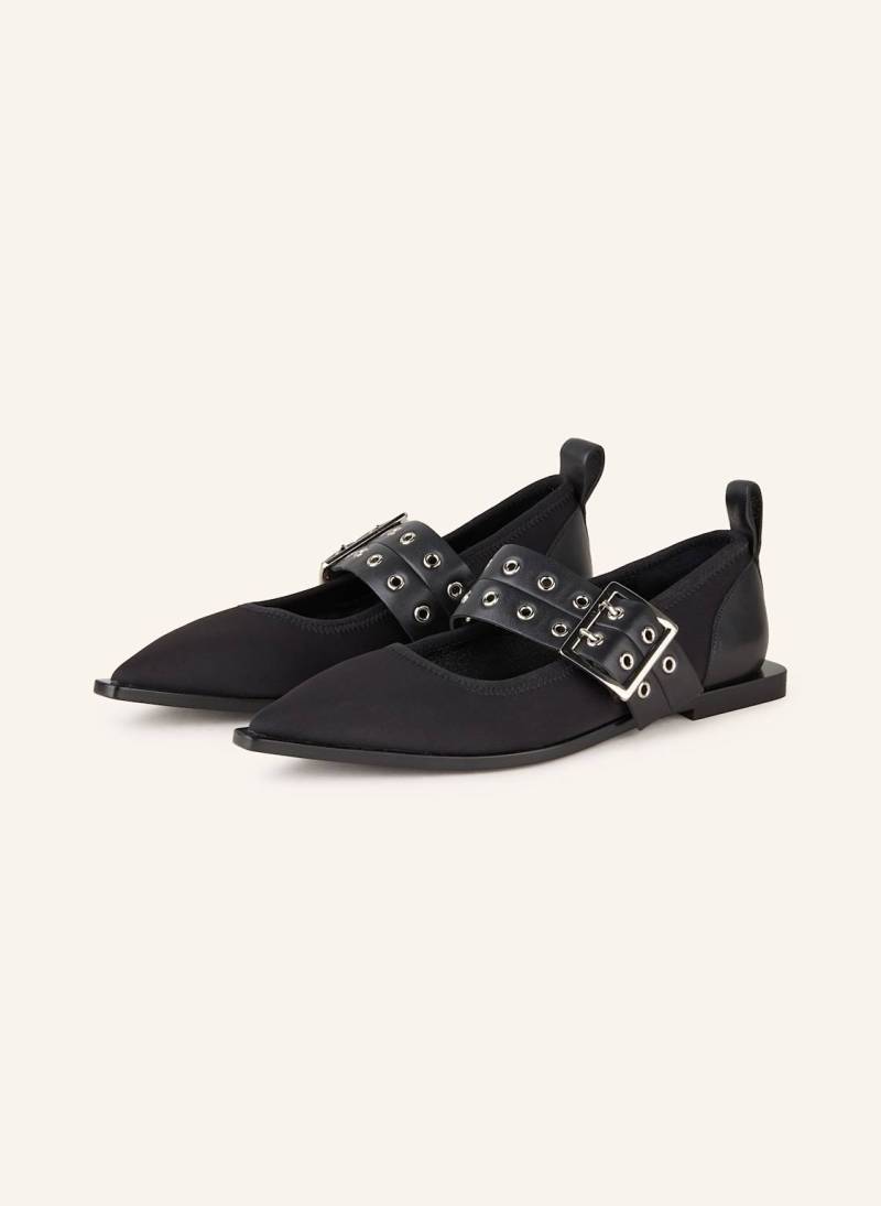 Marc Cain Mary-Jane-Ballerinas schwarz von Marc Cain