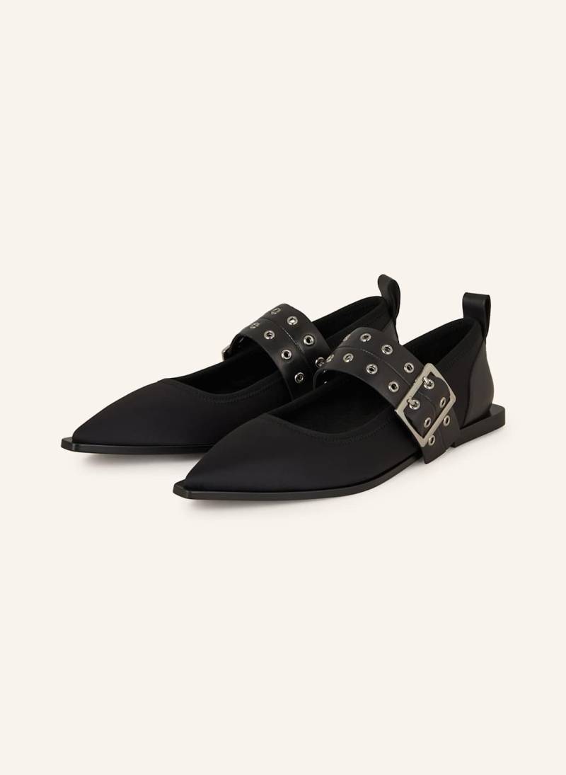 Marc Cain Mary-Jane-Ballerinas schwarz von Marc Cain