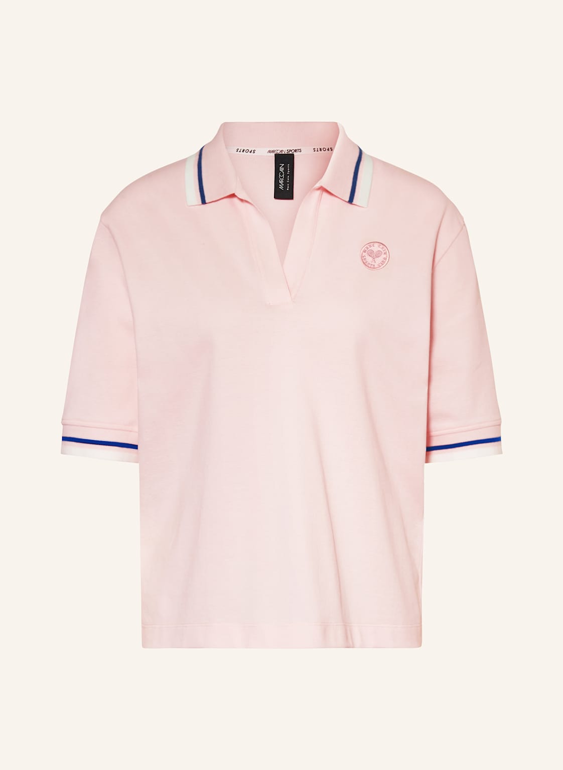 Marc Cain Piqué-Poloshirt rosa Marc Cain Piqué-Poloshirt rosa von Marc Cain